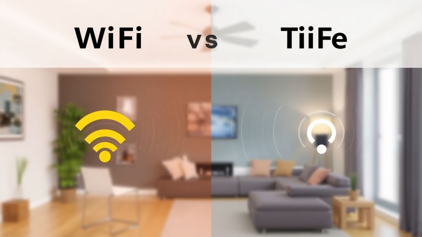 Ondas de Wi-Fi em casa: 2.4 GHz versus 5 GHz.